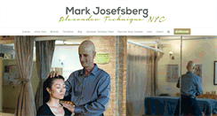 Desktop Screenshot of markjosefsberg.com